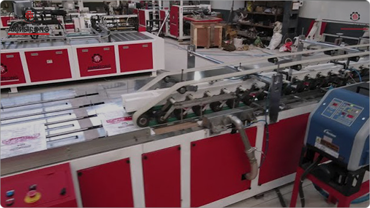 Piece to Piece Pinch Bottom Bag making Machine
